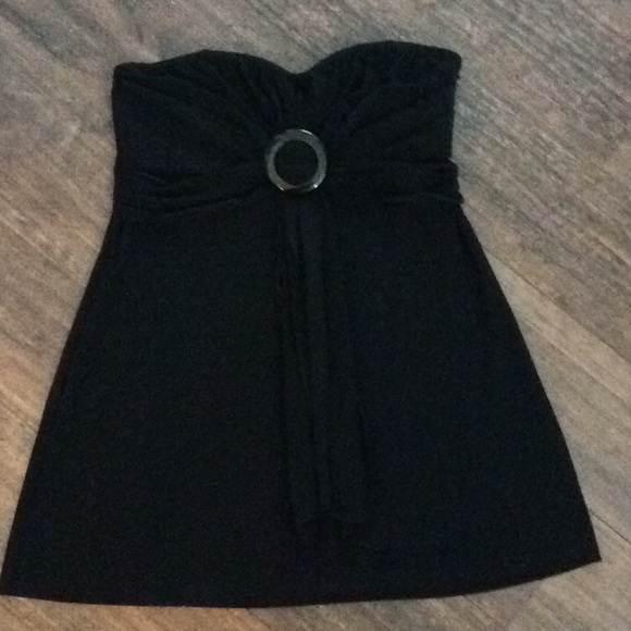 White House Black Market Tops - Flattering whbm black tube top strapless M